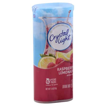 Crystal Light Lemonade Raspberry Beverage Mix 1.8 oz., PK12 -  00043000031308